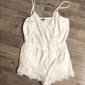White Aerie romper